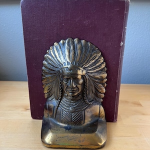 Cast Iron Indian Bookends - Etsy