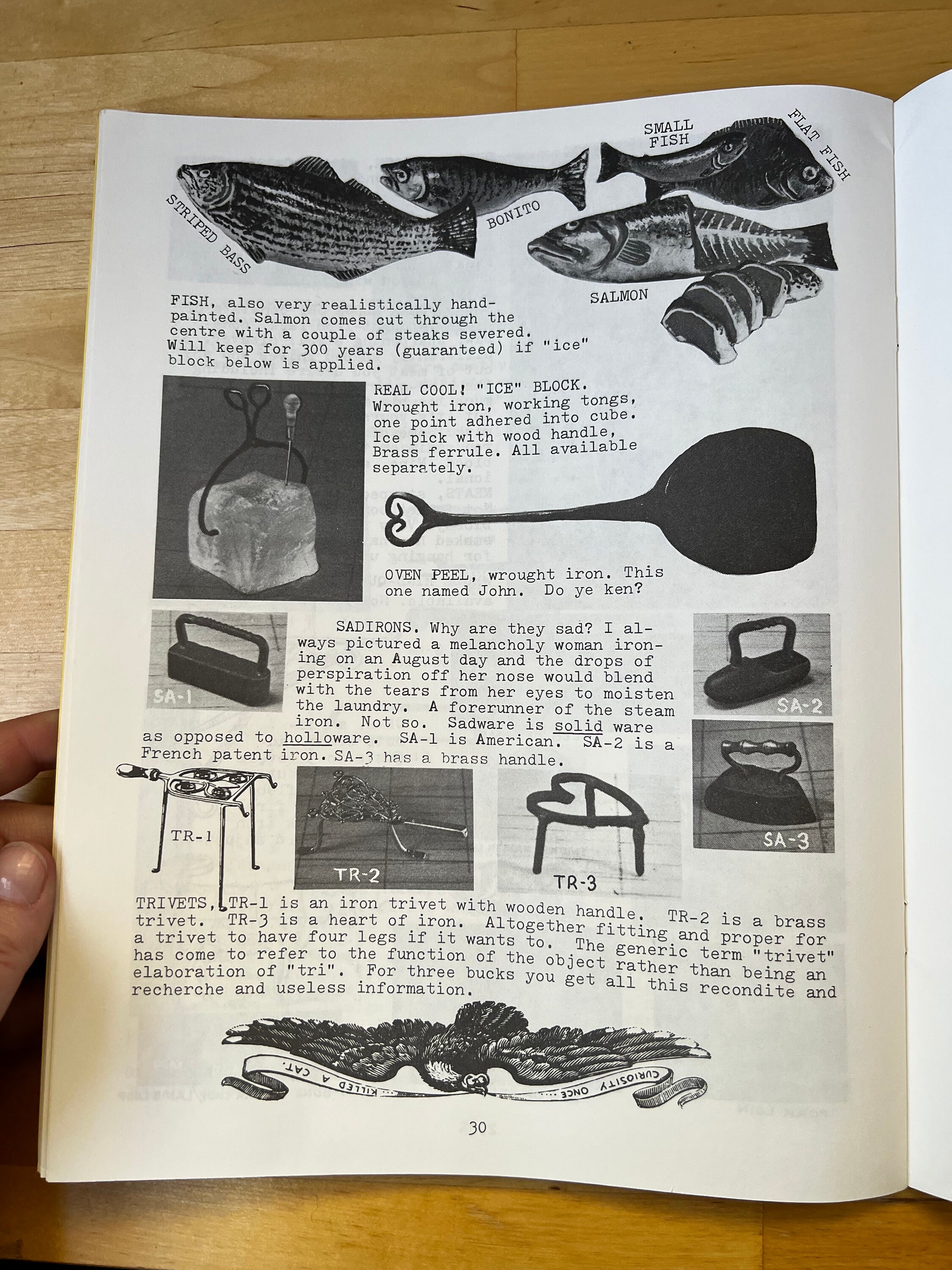 The Village Smithy Vintage Catalog, Wrought Iron Miniatures, Amazing