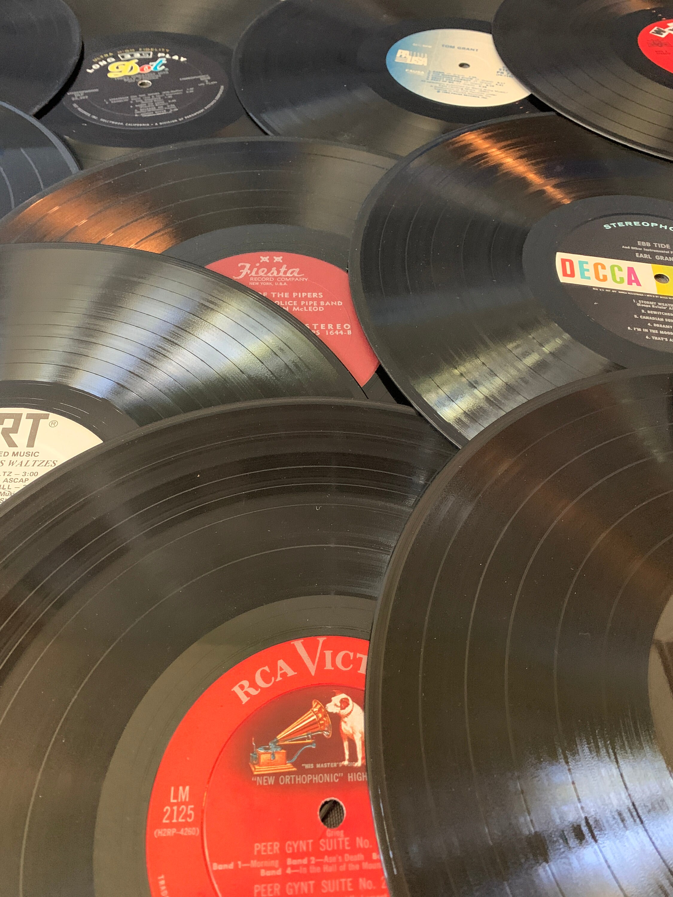 15 Vinyl Records for Crafting. These records Repurpose. Lot Etsy