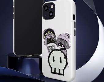 Murder Drones Friends Skull Phone Case | Protective Hard Case