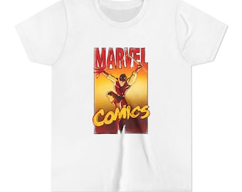 Marvel Comics Retro DD Youth Tee | Superhero Shirt