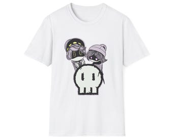 Murder Drones Skull T-Shirt | Cute Dark Cartoon Tee