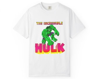 Incredible Green Hulk T-shirt | Comic Superhero Graphic Tee