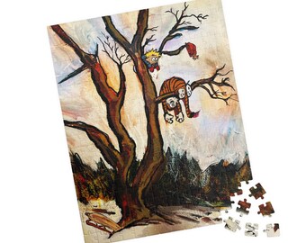 Calvin and Hobbes Tree Scene Puzzle