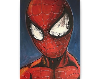 The Amazing Spiderman Portrait Canvas
