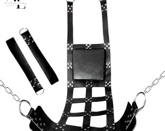 Heavy-Duty Sex Sling – Adult Suspension Hammock with Stirrups