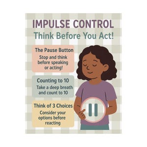 Executive Functioning Poster for Elementary School Teachers Therapist and Special Education Classrooms Therapist Office Decor Classroom Art Bild 2