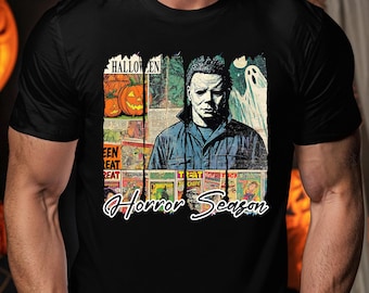 Michael Myers Halloween Shirt: Spooky Slasher Movie Graphic Tee