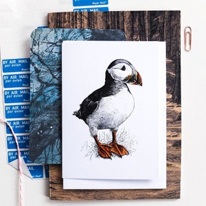 Blank Card - Pat's Puffin