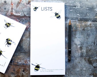 List Pad - Busy Bees