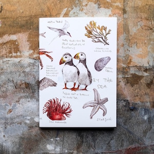 Cuaderno By the Sea - Papel normal A6, cuaderno de bocetos de naturaleza