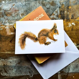 Blanko Karte - Eichhörnchen Sebby - Eichhörnchen Karte