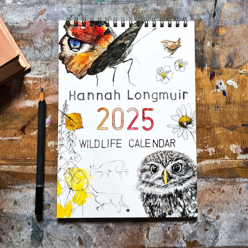 Slimline Calendars 2025 Etsy UK