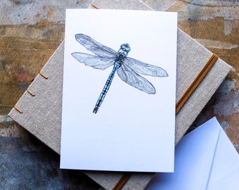 Blank Card -  The Emperor - Dragonfly Card