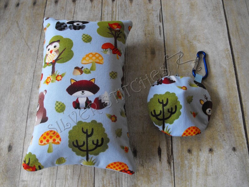Diaper Bag Accessories Baby Gift Set Forest Animals Pacifier Pod and Wipes Case Set