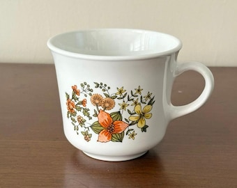 Corelle Indian Summer-mok koffie thee vintage Corning Ware jaren 1970 gemaakt in de VS