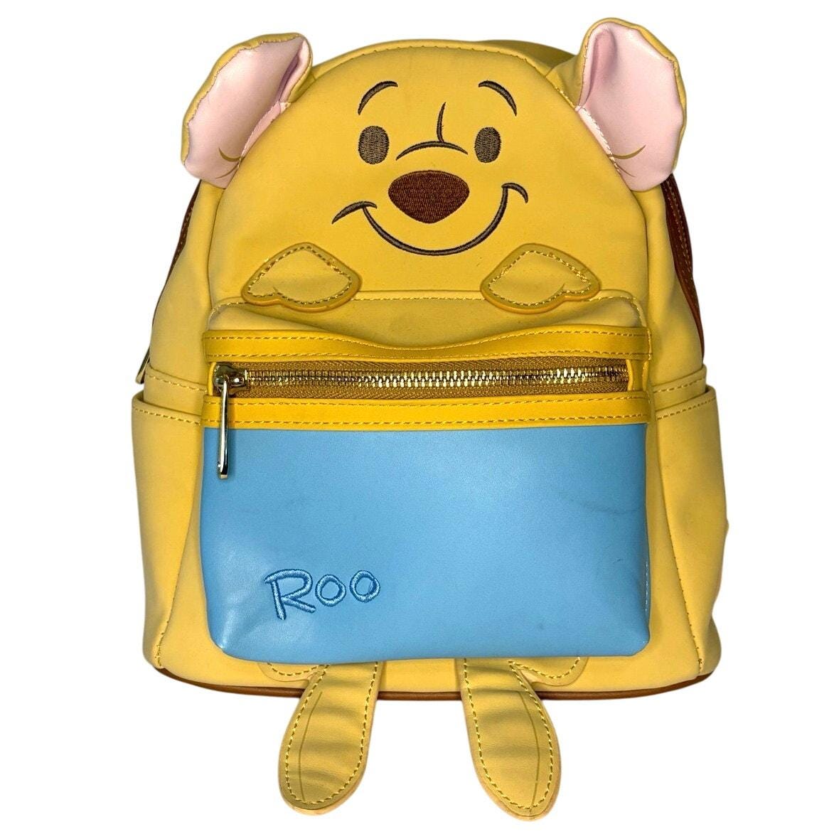 Loungefly Yellow and Blue Roo Backpack Loungefly Los Angeles Chargers Varsity Mini Backpack main image 4