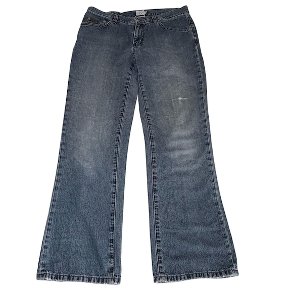 Calvin Klein Jeans, Vintage Calvin Klein Jeans Women's 10 Blue Denim Mid Rise Straight Leg 90s