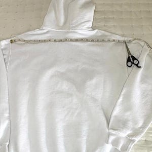 Vintage Disney Mickey Mouse Hoodie Men's L White Fleece image 7