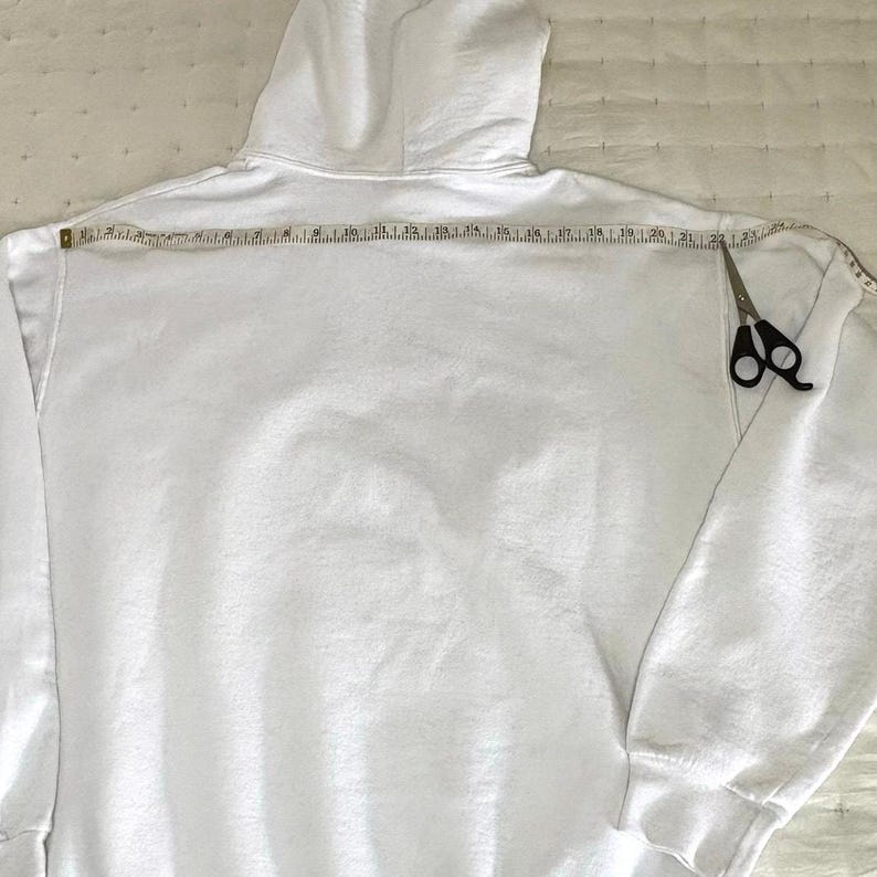 Vintage Disney Mickey Mouse Hoodie Men's L White Fleece image 7