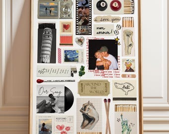 Custom Matchbook Art: Matchbox Valentine's Day Gift (Matchbook DIY, Canva Download)