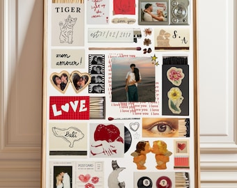 Personalized Matchbox Art: Valentine's Day Printable (Canva Editing, Digital Download)