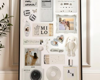 Editable White Matchbox Template: DIY Matchbook Printable (Anniversary Gift, Digital Download)