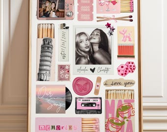 Bestie Gift Matchbox Template: Best Friend Gift Custom Matchbook (Digital Download, Canva Editable)