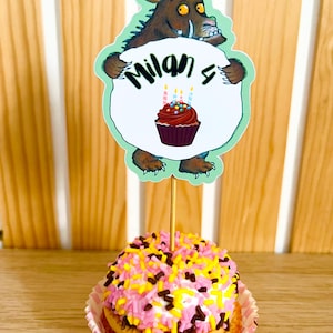 Gruffalo Cupcake Topper: A Magical Touch for Your Child&#39;s Birthday!