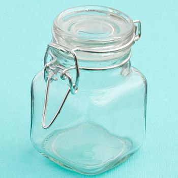 Clear Candy Jars with Lids - Set of 12 - Wedding Birthday Party Apothecary  Jar Plastic Favor Containers - MW70033