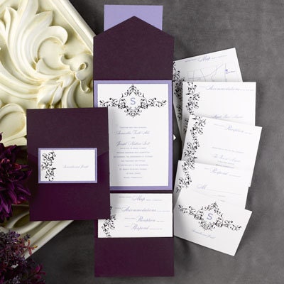 Etsy Pocket Wedding Invitations 6