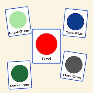 Colors Flashcards Printable | 16 Color Cards for Kids | Preschool ...