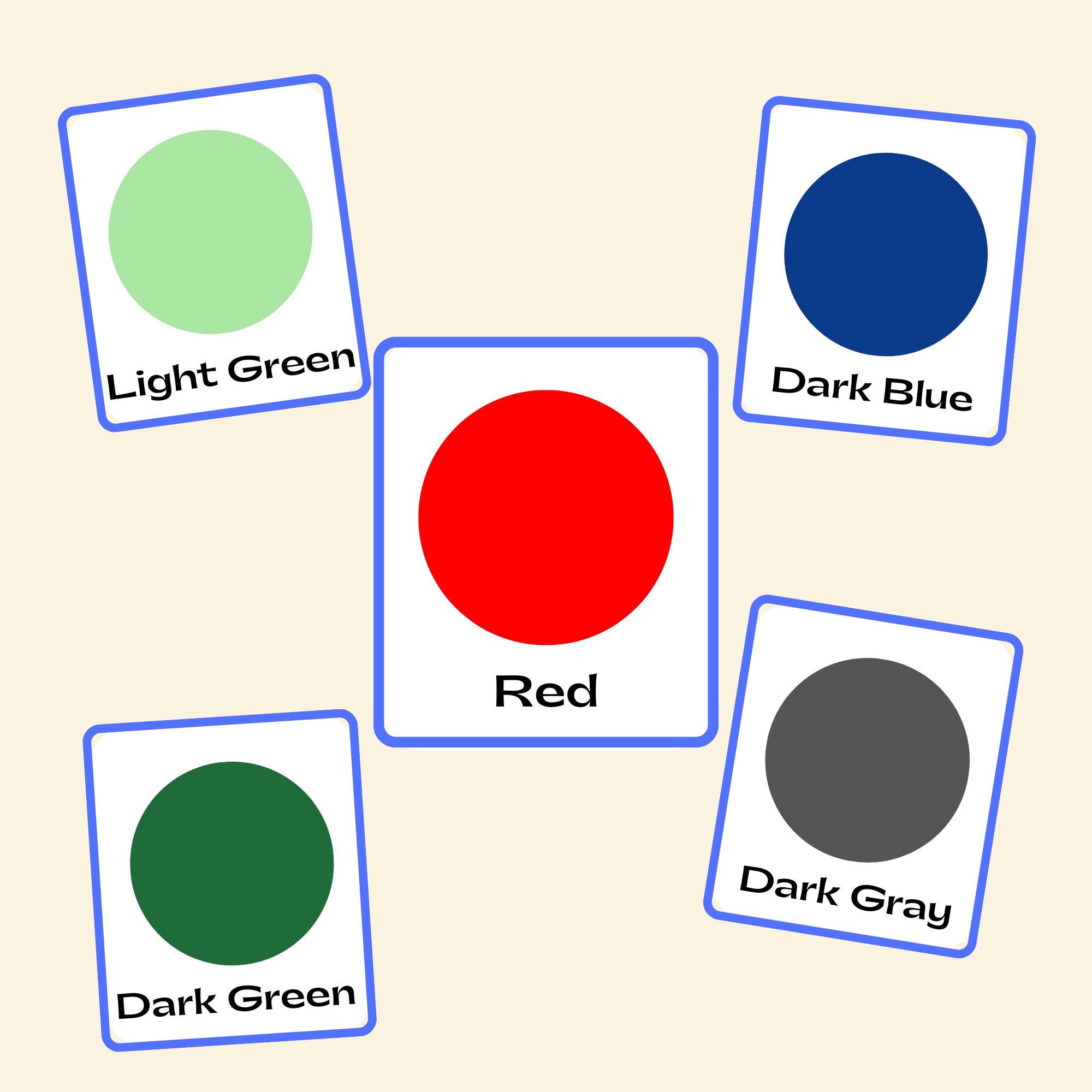 Colors Flashcards Printable | 16 Color Cards for Kids | Preschool ...