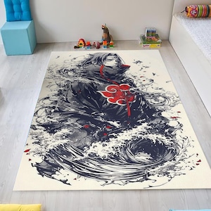 Anime Rug: Custom Printed Microfiber Polyester Carpet