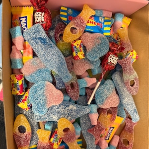 Fizzy sweet box