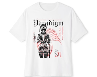 Paradigm Graphic Tee | Unisex Oversized Boxy 100% Cotton