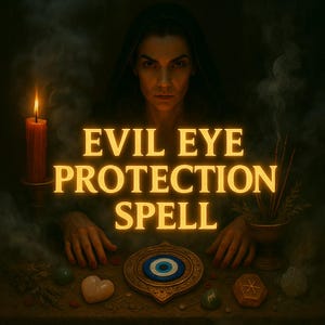 Evil Eye Removal Spell – Stop Bad Luck, Spiritual Cleansing,  Fast Results- Sameday Casting