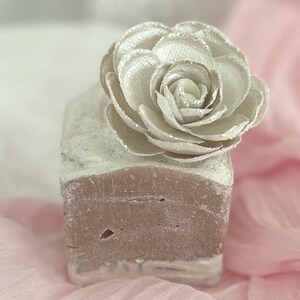 Rosewater Cake Soap~ Cold Process Soap ~ Wedding Soap ~ Cube Soap ~ Handmade Soap ~ Buttercream Icing Soap ~ Bridesmaid Gift