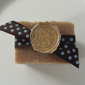 Peppermint Cocoa Soap~ Cold Process Soap ~ Cocoa and Mint ~ Bar Soap ~ Christmas Soap ~ Winter Soap ~ Handmade Soap ~ Holiday Soap