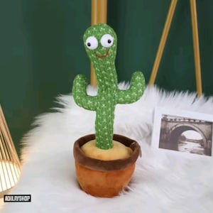 Giocattolo Cactus Ballante e Cantante - Peluche Musicale Interattivo per Bambini
