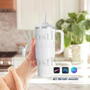 40 oz Tumbler Mockup, Blank 40 oz Tumbler Mock Up, Real Product Mock, POD Tumbler Mockup, Print on Demand Sublimation 40 ounce Tumbler Mock