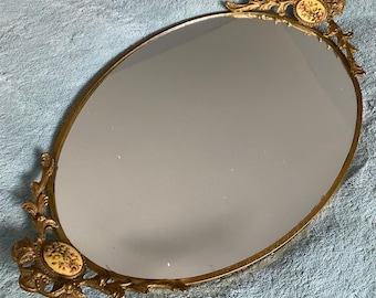 Vintage Vanity Mirror Tray