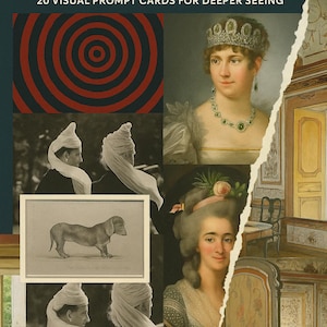 Pensez comme un historien de l'art - 20 cartes d'invite visuelle pour approfondir la lecture (PDF imprimable)
