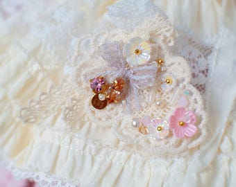 Sweet Cottage Love - SD / MSD / large / mini brooch