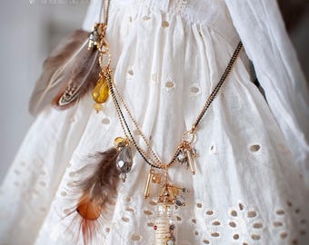 Trinkets of Wisdom - SD / large cross-body artisan piece