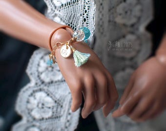 Crystal Monogram Bracelet - SD / MSD / large / mini