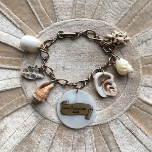 1960s-era San Francisco Hi-lites Gold-tone Charm Bracelet