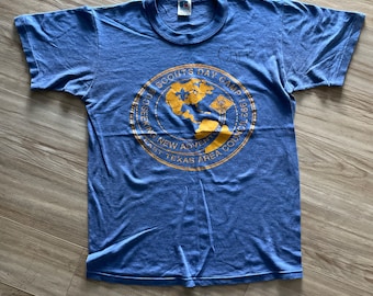 Vintage 90s Cub Scouts T-Shirt: East Texas Day Camp, Russell Athletic Small