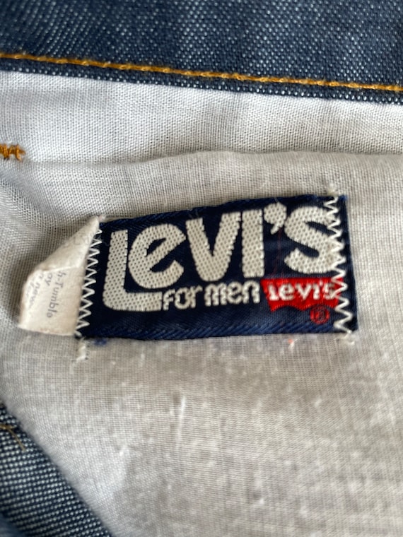 1960s Orange Tab LEVIS Jeans  Levis For Men Tag  … - image 10