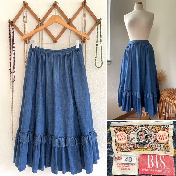 Prairie 2025 denim skirt